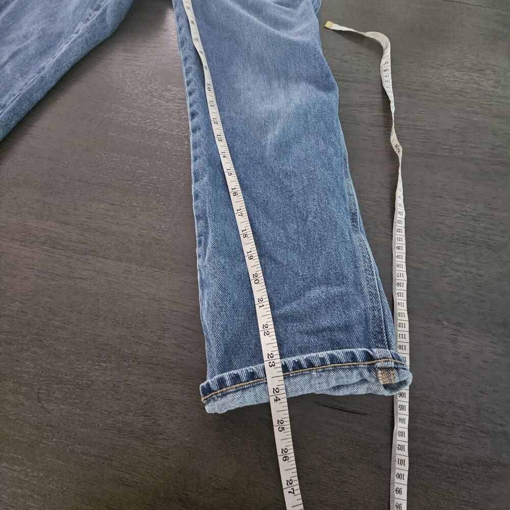 Old Navy Womens Med Wash Denim Overalls Size 2 Straight Leg Bib Pants - Picture 5 of 6